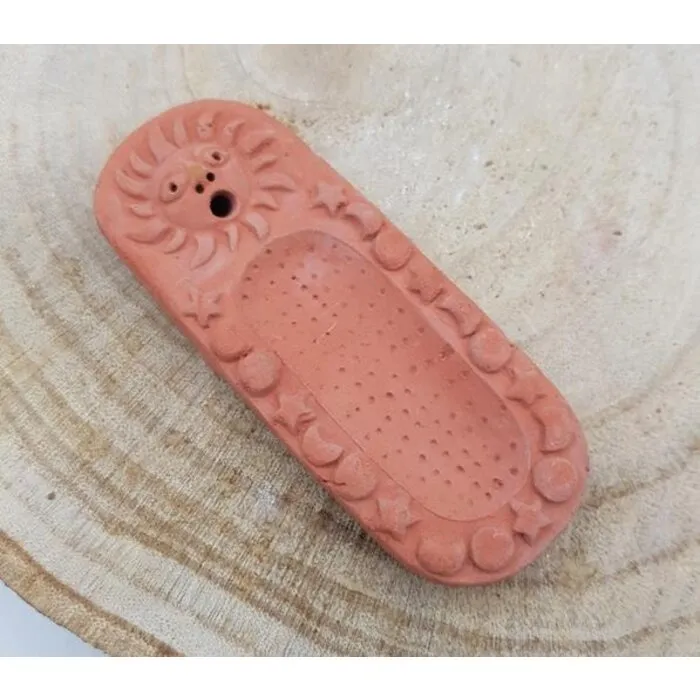 Kleine wierookhouder keramiek