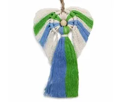 Macramé Engel Aarde