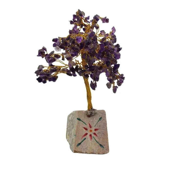 Indiase Edelstenen Boom Amethist - 320 Stenen