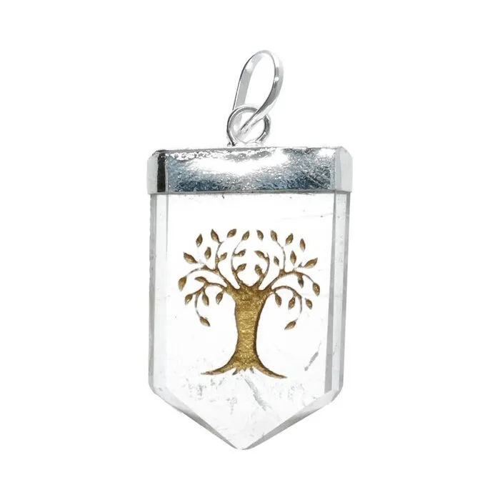 Hanger bergkristal levensboom