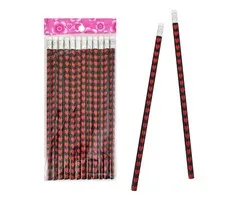 Potloden 12 stuks met hartjes