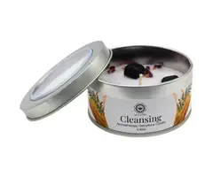 Edelsteen kaars Cleansing Sandalwood 70g