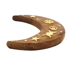 Wierookhouder wassende maan