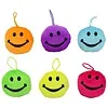 Pluche smiley 13 cm met kaartje