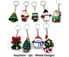 Sleutelhanger kerstfiguur