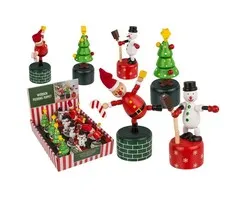 Swingende kerstfiguren