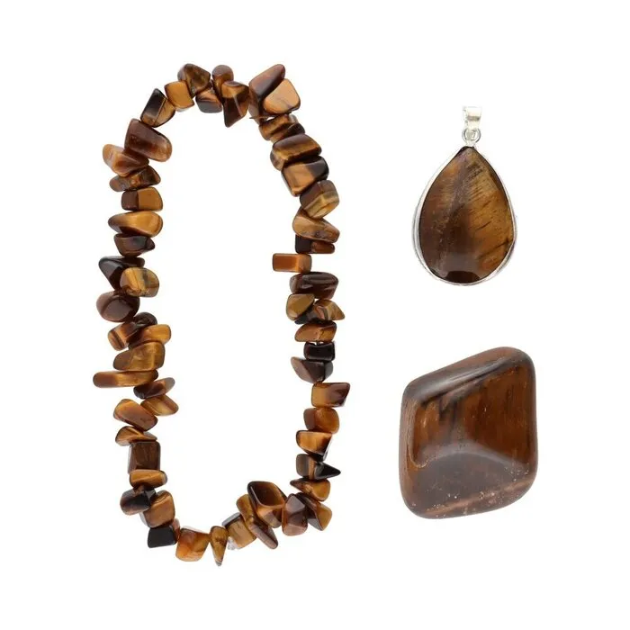 Edelsteen box Tijgeroog