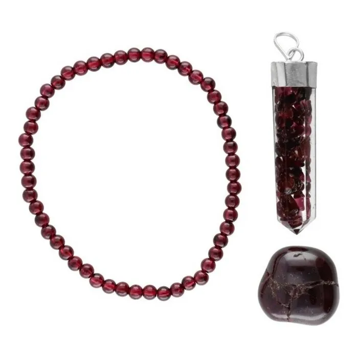 Edelsteen box Granaat