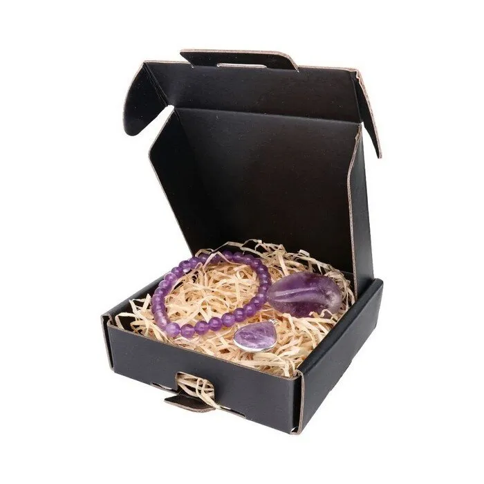 Edelsteen box Amethist