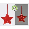 Hanger LED ster vilt 20 cm