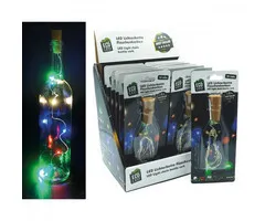 Kurk met gekleurd  LED licht