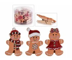 Peperkoek man wasknijpertjes 1 x