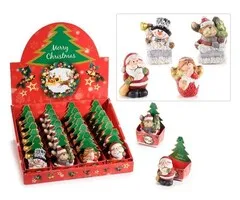 Terracotta kerstfiguur in verpakking