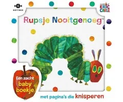 Rupsje Nooitgenoeg stoffen boekje