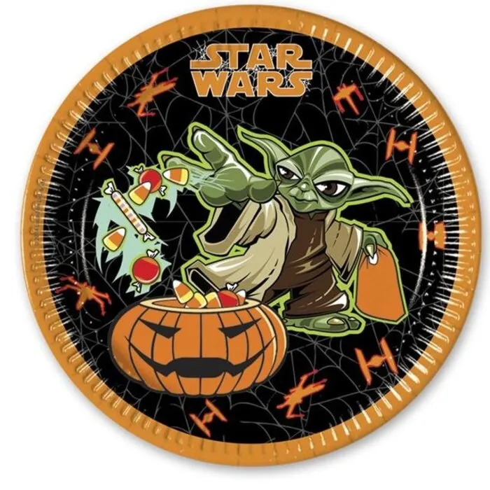 Star Wars Halloween 8 Papieren Borden