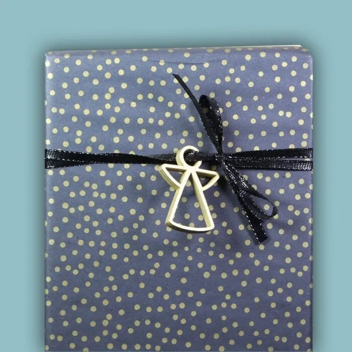 Kersthanger Engel Goud 10 stuks