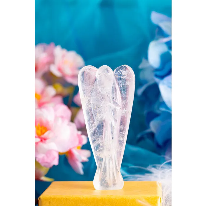 Engel Bergkristal 7,5 cm