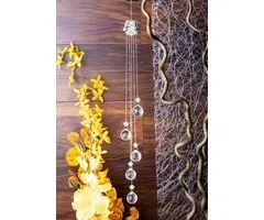 Engel met regenboog kristallen