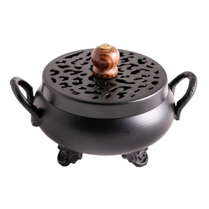 Wierookbrander met deksel