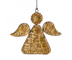 Engel hanger goudkleurig