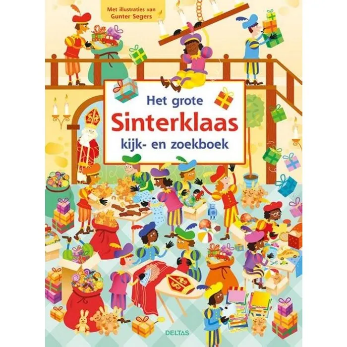 Het grote Sinterklaas kijk- en zoekboek