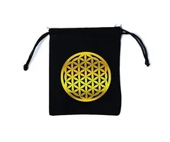 Katoenen tasje Bloem des Levens