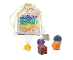 Chakra heilige geometrie set 7-delig