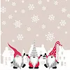 Servetten Kerst kabouter