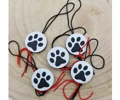 Gelukshanger hondenpoot 10 stuks