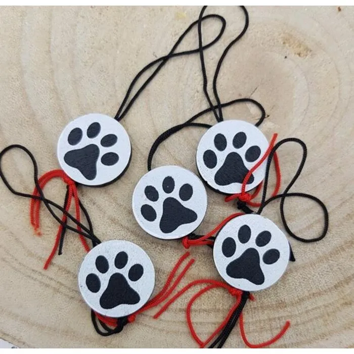 Gelukshanger hondenpoot 10 stuks