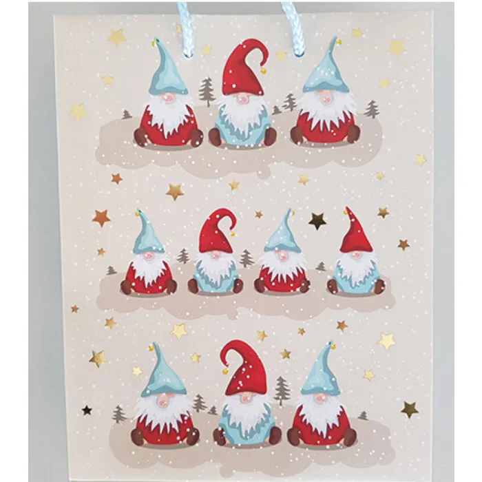 Cadeautasje met kerstkabouters