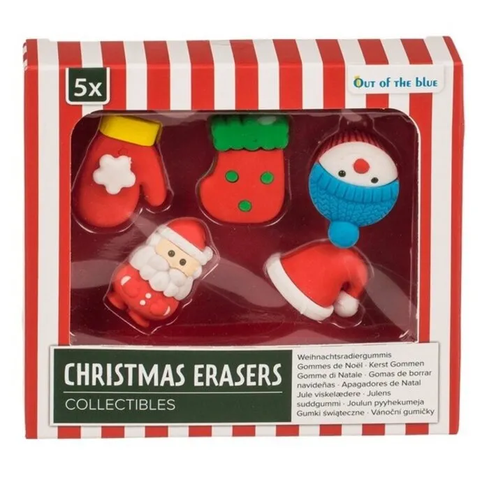 kerstgummen set