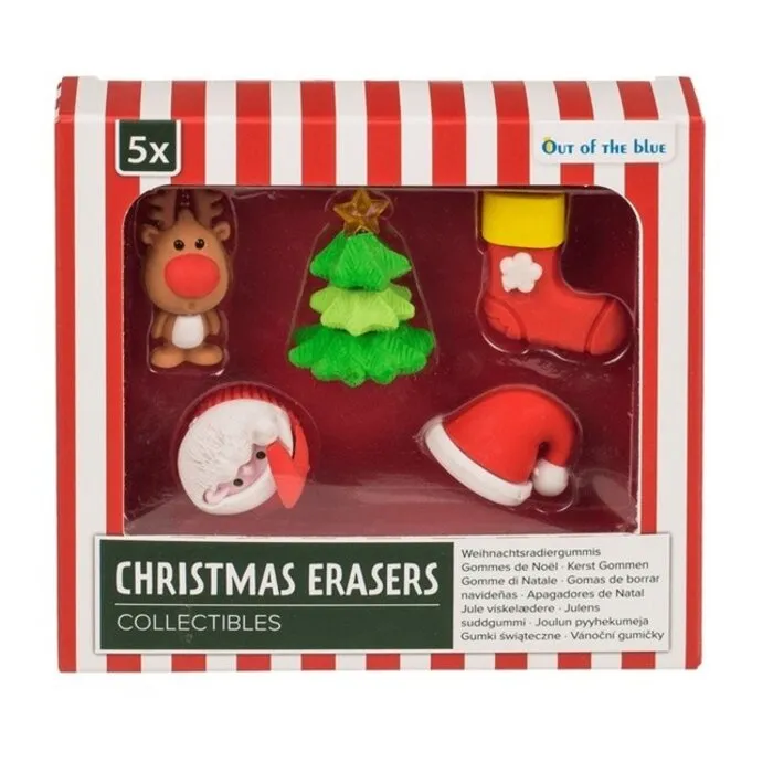 kerstgummen set