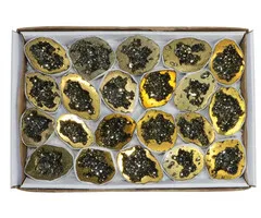 Crystal geodes Goldrush