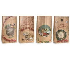 Papieren cadeau zak Xmas time