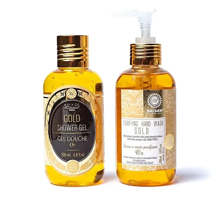 Luxe Geschenkset Gold - Douchegel & Handzeep Cadeauset