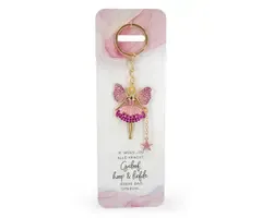 Engel Sleutelhanger - Geloof hoop en liefde