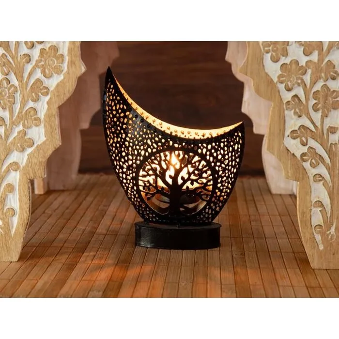 Theelichthouder levensboom