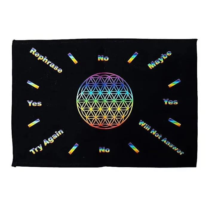 Pendelmat Bloem des Levens multicolour