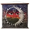 Wanddoek Zon & Maan Batik