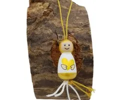 Gelukspoppetje Engel met Hart