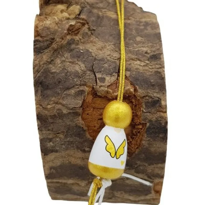 Gelukspoppetje Engel met Hart