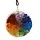 Orgone regenboog ronde hanger