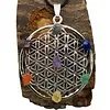 Flower of life chakra hanger