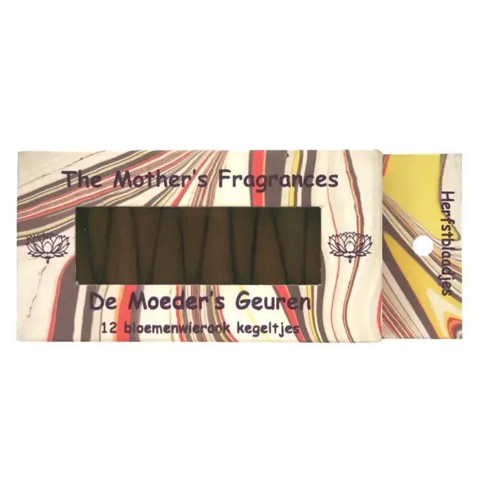 Moeders geuren herfstblaadjes 12 kegeltjes