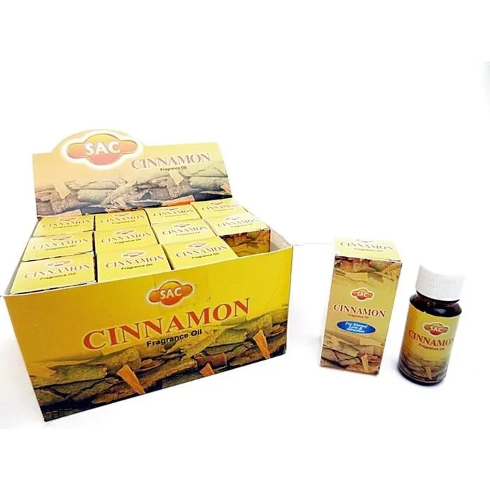 Cinnamon geurolie van SAC. Warm, kruidig en rustgevend