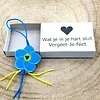 Wensdoosje Vergeet Me Nietje