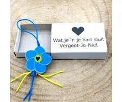 Wensdoosje Vergeet Me Nietje