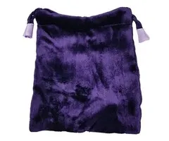 Zakje Paars Velours 12,5 x 14,5 cm