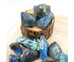 Labradoriet Half Ruw - Half Gepolijst 30 - 40 gram